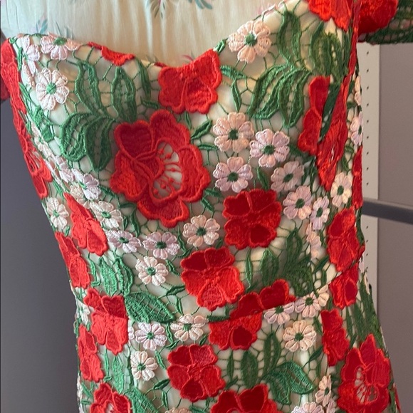 Dress the Population Tara off the shoulder dress size L - Picture 5 of 16